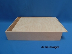kist met schuifdeksel 51 x 37.5 x 10