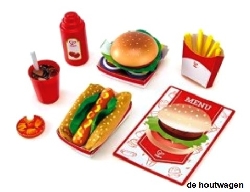 fast food set hape