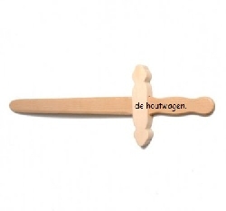 houten speelgoed zwaard