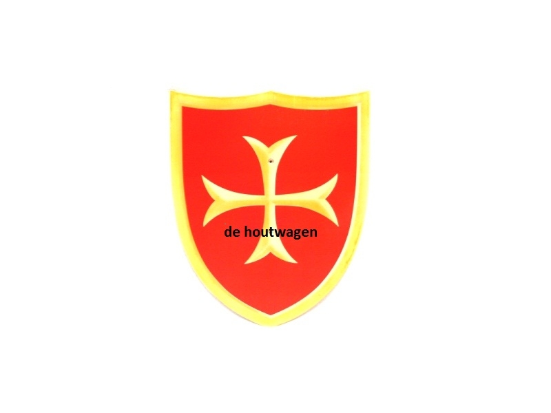 houten schild rood