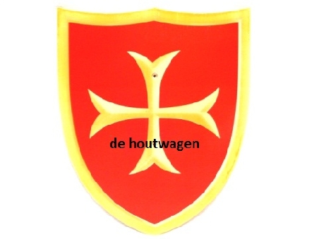 houten schild rood