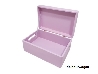 De Houtwagen | opbergkist roze klein 30 x 20 x 13 | houten opbergkisten | € 17,50