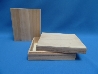 De Houtwagen | kistje met losse deksel paulonia 16 x 14 x 5 | houten kisten rechthoekig | € 4,50