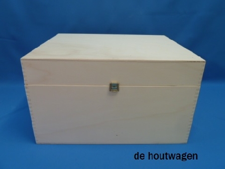 De Houtwagen | speelgoedkist 50 x 40 x 30 ( B-keus ) | houten speelgoedkisten | € 45,00