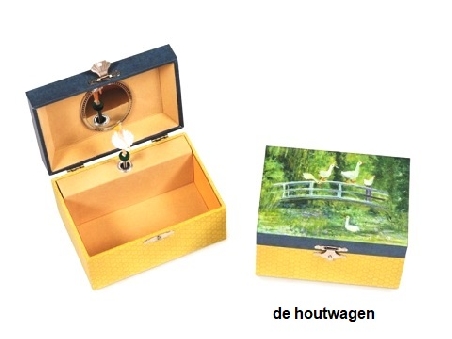 De Houtwagen | muziekdoosje gansjes | muziekdoosjes | € 22,50