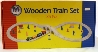 houten treinbaan set 35 delig
