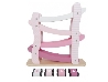 Houten autobaan roze 