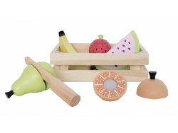 speelset snijfruit in kist