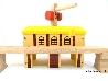 De Houtwagen | houten treinbaan set 71 delig | houten treinbaan set | € 49,95