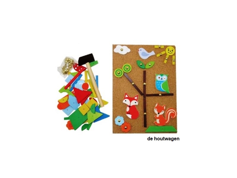 hamertje-tik bos