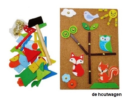 hamertje-tik bos