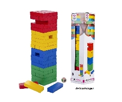 gekleurde tuimeltoren
