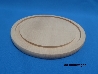 De Houtwagen | snijplank rond 22 cm. | diversen blank hout | € 6,50
