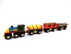 treinset met kiepbak
