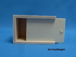 kistje met schuifdeksel 9 x 6 x 4.5-0