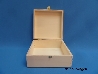De Houtwagen | kist de luxe 15 x 15 x 6.5 | houten kisten vierkant | € 12,95