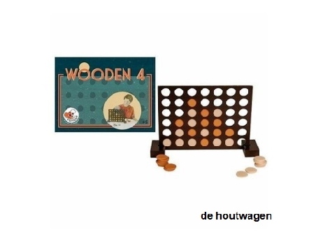 De Houtwagen | Vier-op-een-rij | kinderspelletjes | € 15,95