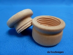 De Houtwagen | melktandendoosje | houten kisten overige vormen | € 2,95