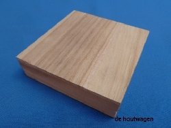 De Houtwagen | kistje vierkant 10 x 10 x 3 | houten kisten vierkant | € 4,50