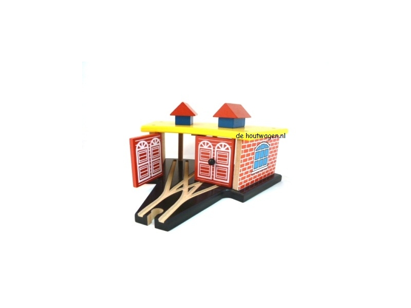 De Houtwagen | remise klein | mentari stations en gebouwen | € 21,50