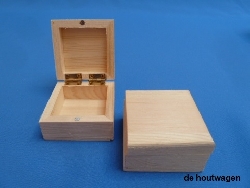 kistje klein 6 x 6 x 3.5