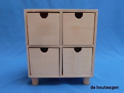 ladenkast op pootjes