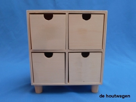 ladenkast op pootjes