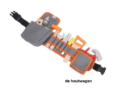 De Houtwagen | gereedschapsriem new classic toys | kinder gereedschap | € 19,95