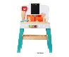 De Houtwagen | werkbankje turquoise lelin toys | kinder gereedschap | € 59,95