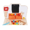 De Houtwagen | werkbankje turquoise lelin toys | kinder gereedschap | € 59,95