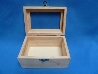 De Houtwagen | kist met glazen deksel 15 x 10 x 7.5 | houten kisten rechthoekig | € 7,95