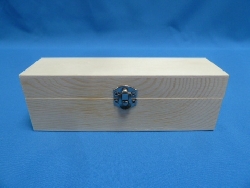 De Houtwagen | Rechthoekig Grenen Houten Opbergkistje 17 x 5 x 5,7 cm met Deksel | houten kisten rechthoekig | € 6,50