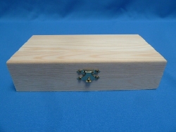 De Houtwagen | kist rechthoek 20 x 10 x 5 | houten kisten rechthoekig | € 7,95