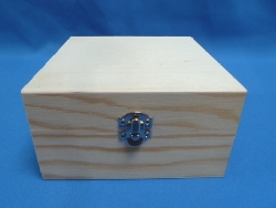 De Houtwagen | kistje vierkant 13 x 13 x 7 | houten kisten vierkant | € 9,50