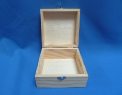 De Houtwagen | kistje vierkant 13 x 13 x 7 | houten kisten vierkant | € 9,50