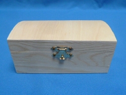 De Houtwagen | schatkistje 14 x 8 x 6.5 | houten kisten overige vormen | € 7,95