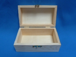 De Houtwagen | schatkistje 14 x 8 x 6.5 | houten kisten overige vormen | € 7,95