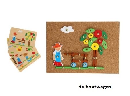 De Houtwagen | hamertje-tik boerderij | kinder gereedschap | € 19,95