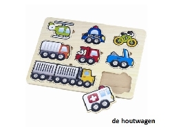legpuzzel vervoer met inkeping