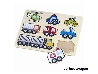 De Houtwagen | legpuzzel vervoer met inkeping | houten puzzels | € 4,95