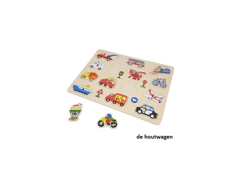 knop puzzel vervoer groot