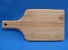 snijplank bamboe met handvat