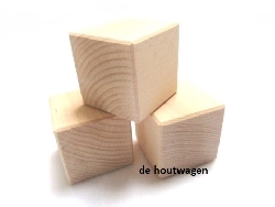 houten blok vierkant