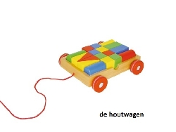 blokkenkar gekleurd