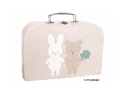tinnen theeserviesje Teddy & Bunny