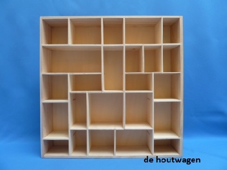 letterbak 45 x 45 x 9 cm.