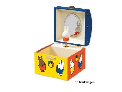 Nijntje met bal muziekdoosje