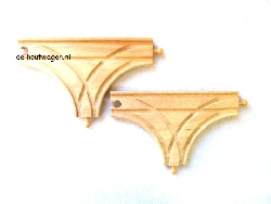 houten treinbaan T-splitsing-0