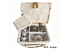 De Houtwagen | thee set blik Bos in rieten mand | kinder thee serviesjes | € 39,95