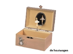 De Houtwagen | muziekdoosje muzikantjes | muziekdoosjes | € 22,50